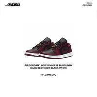 black white and burgundy jordan 1