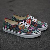 vans checker floral old skool