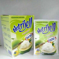 Agar Agar Jelly Nutrijell Rasa Kelapa Muda 10gram
