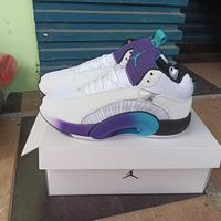 purple jordan shoes