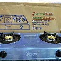 Kompor gas 2 tungku omicko