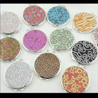 SOUVENIR KACA LIPAT MOTIF GLITER CERMIN MURAH SOUVENIR PERNIKAHAN