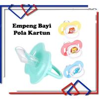 Empeng bayi baby dot silikon silicone compeng motif kartun