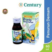 PRORIS SUSPENSI 60 ML JERUK / Demam / Demam Anak / Pereda Nyeri