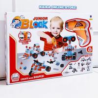 MAINAN EDUKASI ANAK LAKI COWOK LEGO JUNIOR BLOCK BONGKAR PASANG KEREN