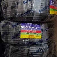 KABEL LISTRIK SERABUT Hitam SNI 2x0.75 Cosmic SNI LMK 50M