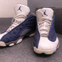 Air Jordan 13 'DMP' Blanco/Metalizado Dorado/Negro-Varsity Rojo Para Hombre