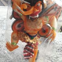 ogoh ogoh Nyepi Bali kupu kupu