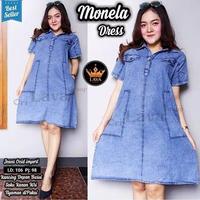 Jual Dress Denim Dewasa Model \u0026 Desain 