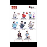 Gendongan Kaos Bayi Geos Ukuran S/M/L/XL Dialogue Baby - Motif