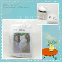 DIY boneka wool felt lucu Bahan untuk craft kerajinan - moomin