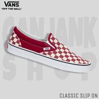 red check vans