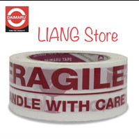 LAKBAN FRAGILE PUTIH DAIMARU 48mm x 90y