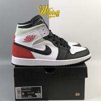 Jual Air Jordan 1 Mid Union Black Toe Model \u0026 Desain Terbaru - Harga May  2022