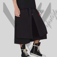 YUNY Mens Students Harem Long Pants Grid Loose Casual Trousers Navy Blue 3XL YUNY Mens Students Harem Long Pants Grid Loose Casual Trousers Navy Blue 3XL