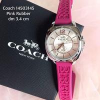 hot pink coach watch