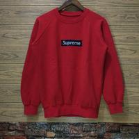 supreme classic logo crewneck