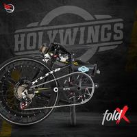 Sepeda Lipat FoldX Xlite Element Holywings frame alloy