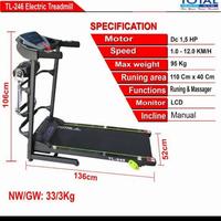 TREADMILL ELEKTRIK TL 246 KOTA MEDAN