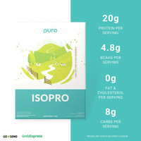 Puro Isopro 300Gr Free Almo Almond Milk 1L Lulalugo893
