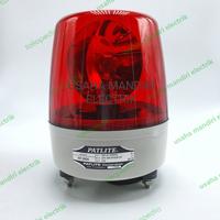 ROTARY LAMP 6 INCH ANTICOROSI, ANTIKARAT PATLITE KP-200A Merah 220VAC