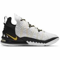white lebron 18