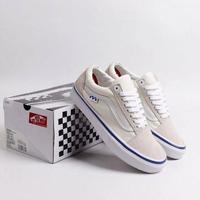 old skool high top vans white