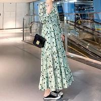 Jual Floral Long Dress Murah \u0026 Terbaik 