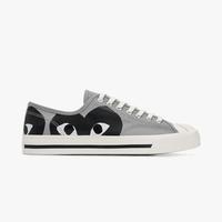 comme des garcons grey converse