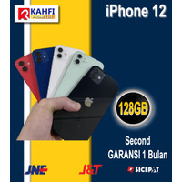 Second iPhone 12 64GB 128GB 256GB Mulus ,Fullset Bergaransi