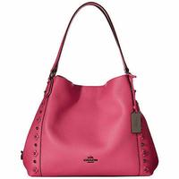 coach pebbled leather edie 31 shoulder bag