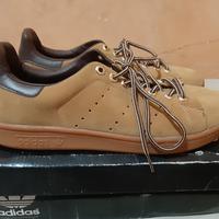 adidas brown suede