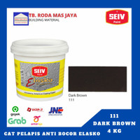 Waterproofing/Cat Pelapis Anti Bocor/Seiv Elasko 4Kg - Dark Brown 111