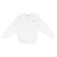 white sweatshirt
