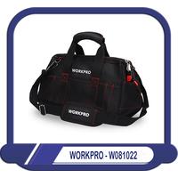 Borsa Porta Utensili Workpro 14'' - Apertura Larga, Base Antiumidità, Tracolla - Foto 5