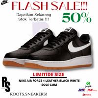 Jual Nike Air Force 1 Black Gum Model 
