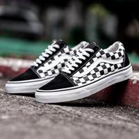 checkered high tops vans