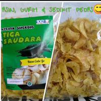 keripik singkong tiga saudara rasa cabe ijo