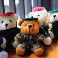 boneka kecil kostum tentara baju loreng