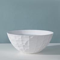 Urbanloft Home Hellen Fruit Bowl Ceramic Decoration - White L