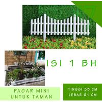Pagar Mini Untuk Taman