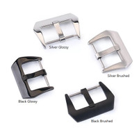 Brushed Stainless 20mm Watch Strap Buckle Clasp Pengait Jam Tangan