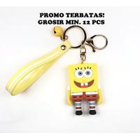 PROMO Gantungan Kunci Motor Bentuk Spongebob Keychain Tas Aksesoris