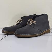 dark grey desert boots