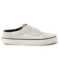vans old skool mule white