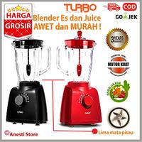 BLENDER PLASTIK 2 L TURBO EHM 8000 - GARANSI 3 TAHUN