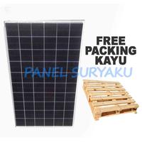Panel Surya 310wp Mono / 310wp Monocrystalline Free Packing Kayu