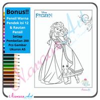 Jual Buku Gambar Frozen Murah Harga Terbaru 2021