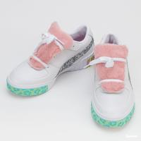 puma cali metallic silver