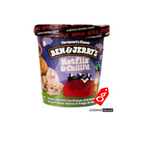 Ben & Jerry's Netflix & Chill'd 473ml (JKT&Sekitar via GoSEND/GRAB)